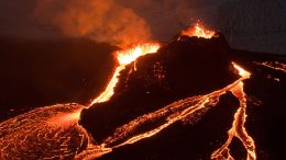 Iceland Volcano Lava Flow