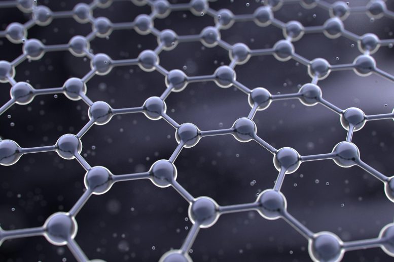 Illustration Graphene Sheet