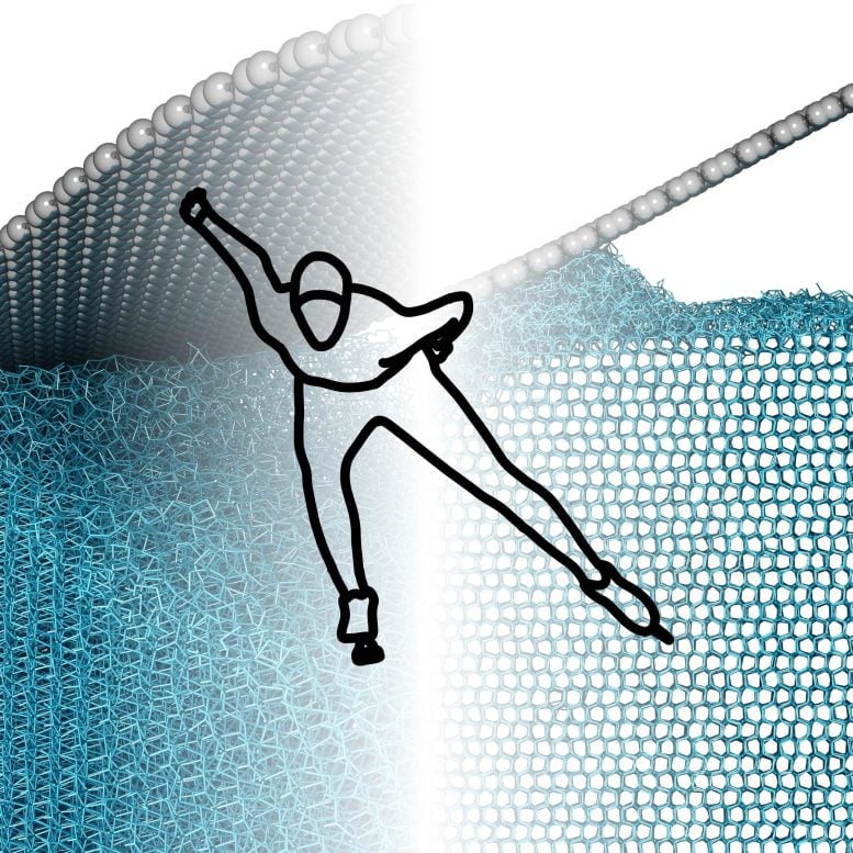 Illustration Ice Surface