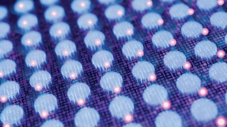 Illustration of a Neutral Atom Array