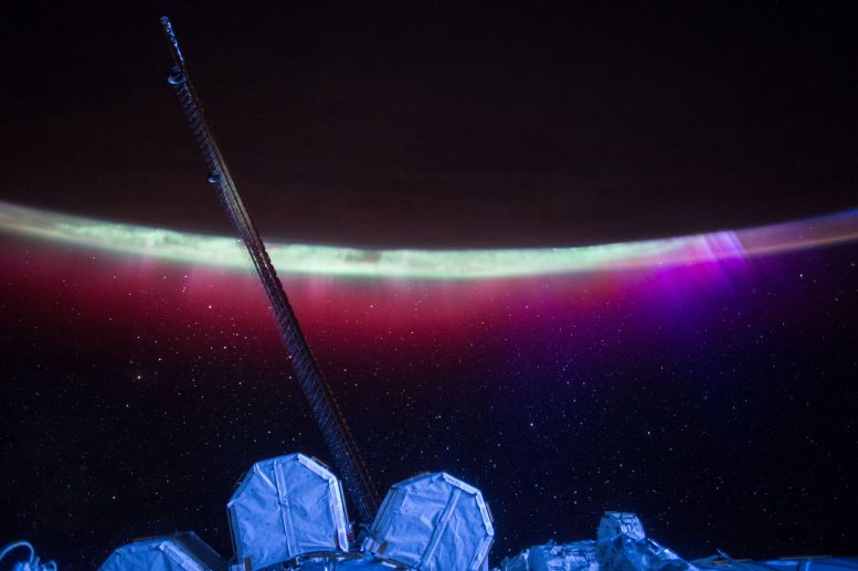 image of Aurora Over Earth