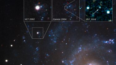 Image of Surviving Companion to a Supernova