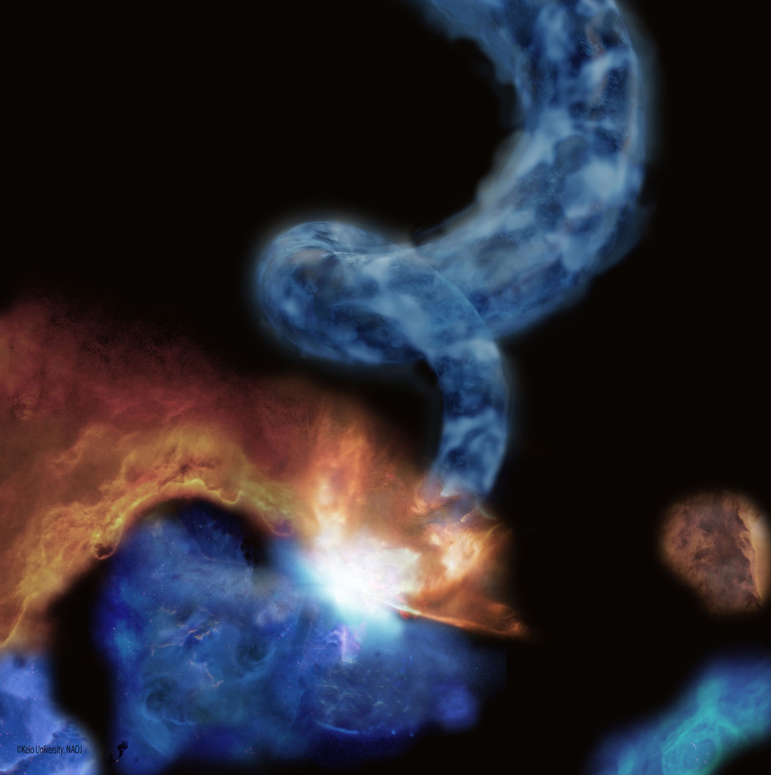 Elementos clave para la vida descubiertos en la nube cerca del centro de nuestra galaxia