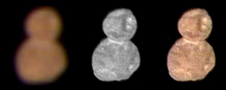 Images of the Kuiper Belt Object Ultima Thule