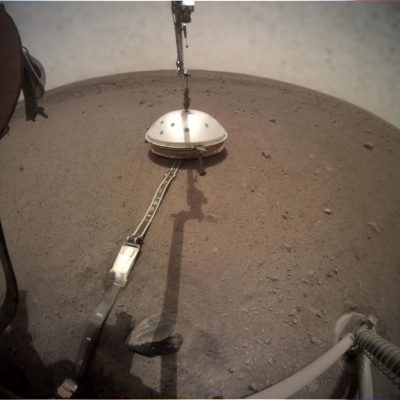 InSight Deploys Its Wind and Thermal Shield