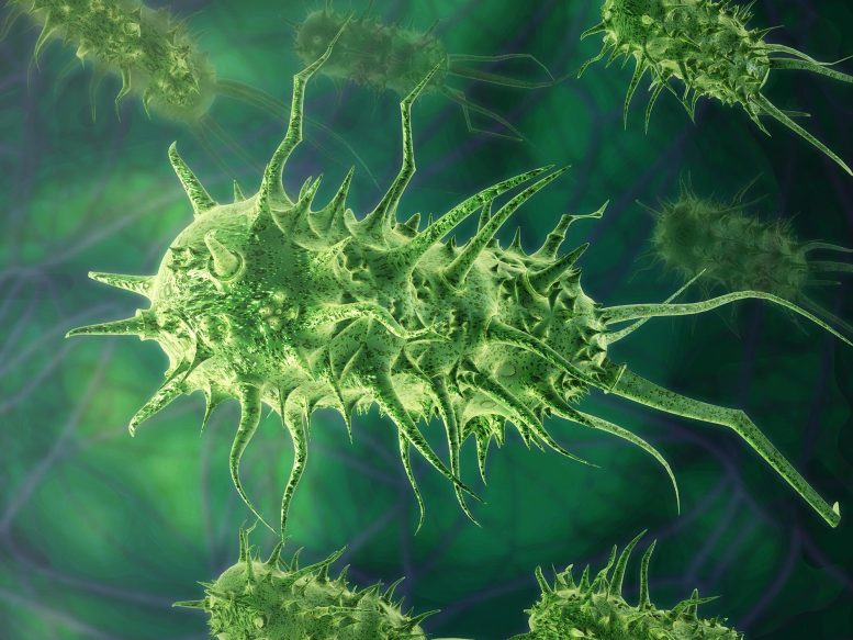 Infectious Bacteria Concept Art