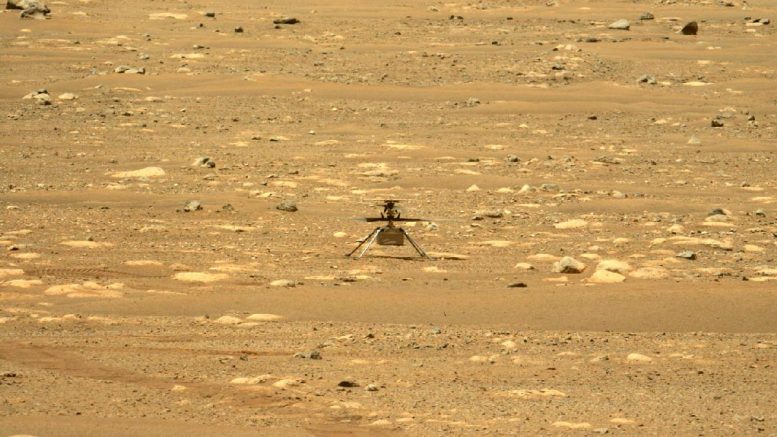 Ingenioso helicóptero de Marte 55