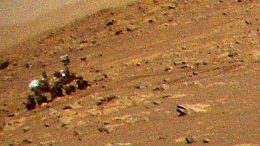 Ingenuity Spots Perseverance Rover From the Air