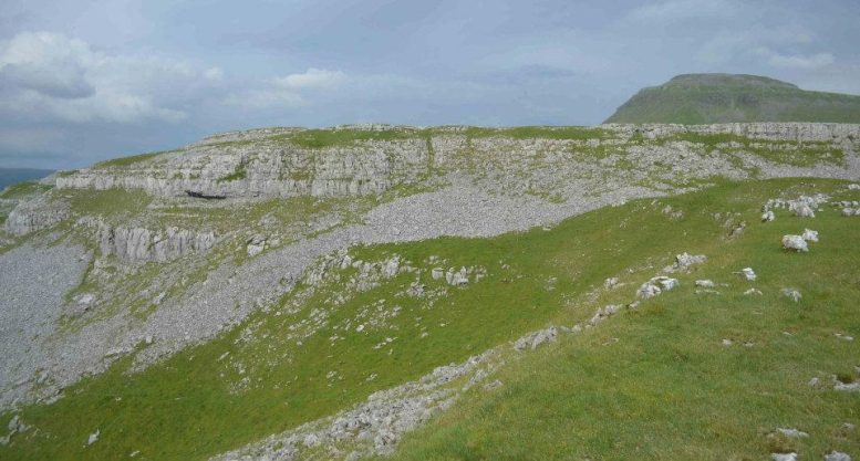 Ingleborough – Carbonate Sediments Form Cliffs
