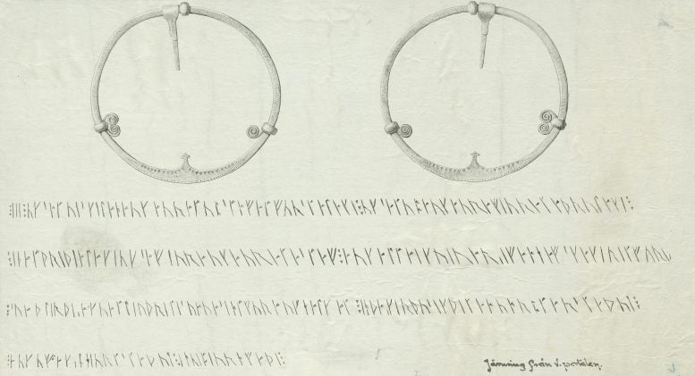 Ink Drawing of the Forsa Ring