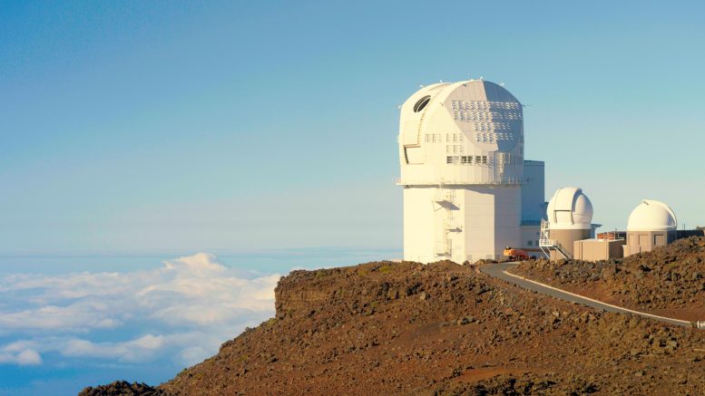 Inouye Solar Telescope Above Clouds