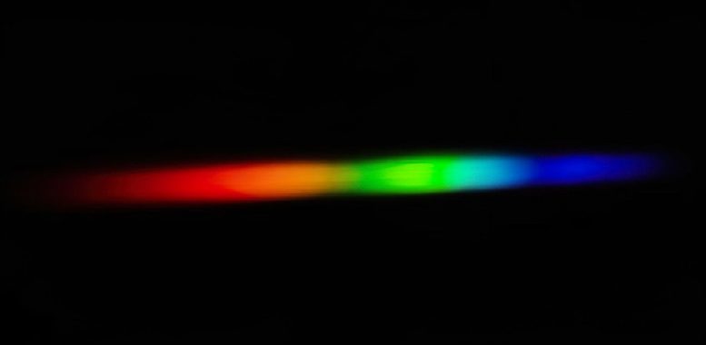 Intense White Light Laser Casts a Brilliant Rainbow