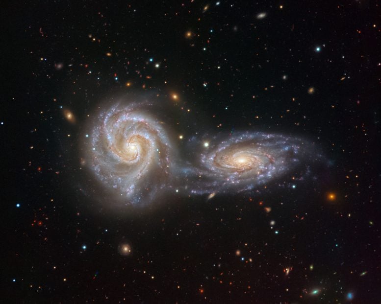 Interacting Galaxies NGC 5426 and NGC 5427