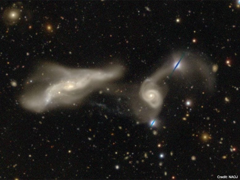 Interacting Galaxies UGC 12589 and 2MASX J23250382+0001068