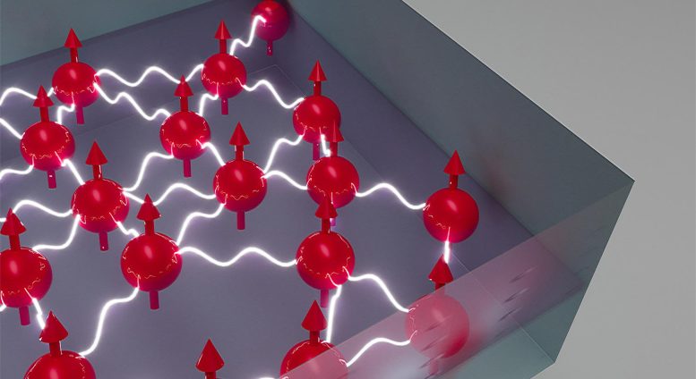 Interacting Spins in a Diamond Lattice