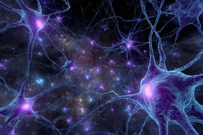 Interconnected Neurons Firing