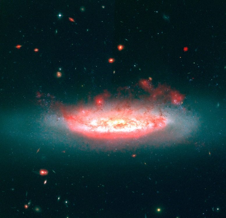 Intergalactic Wind is Stripping Galaxies of Star-Forming Gas