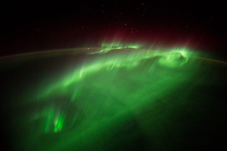 International Space Station Image of an Aurora