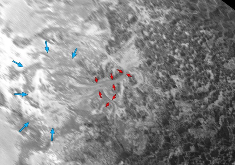 Intricate Valley Glaciers on Pluto