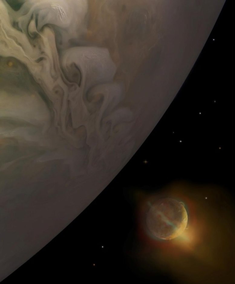 Io Enters Jupiter’s Shadow