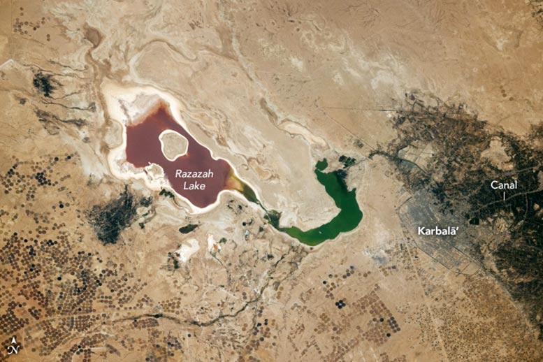 Iraq Sea of Salt Annotated