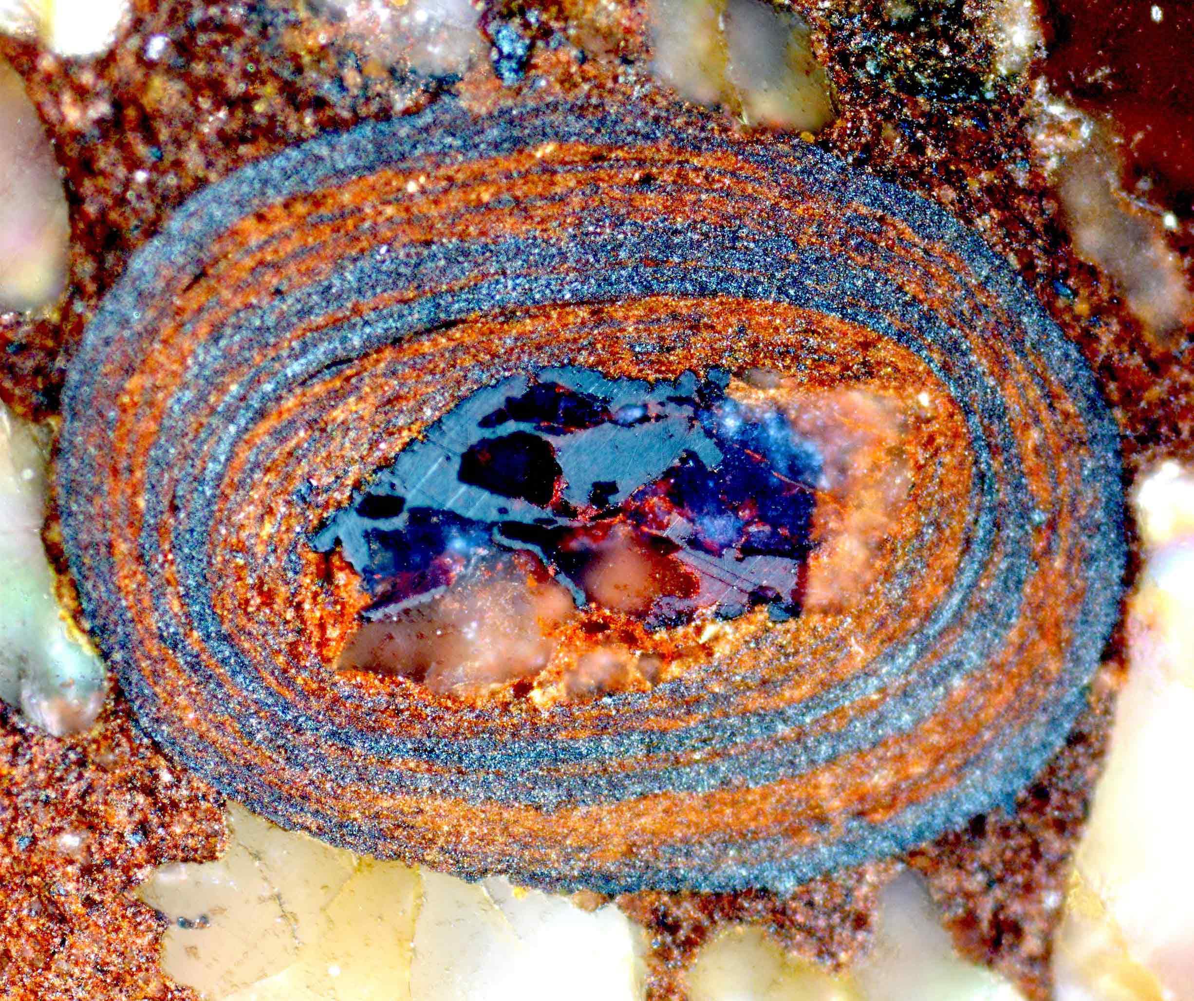 Ancient Iron Oxide Stone from Early Earth