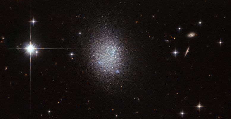 Irregular Blue Compact Dwarf Galaxy UGC 11411
