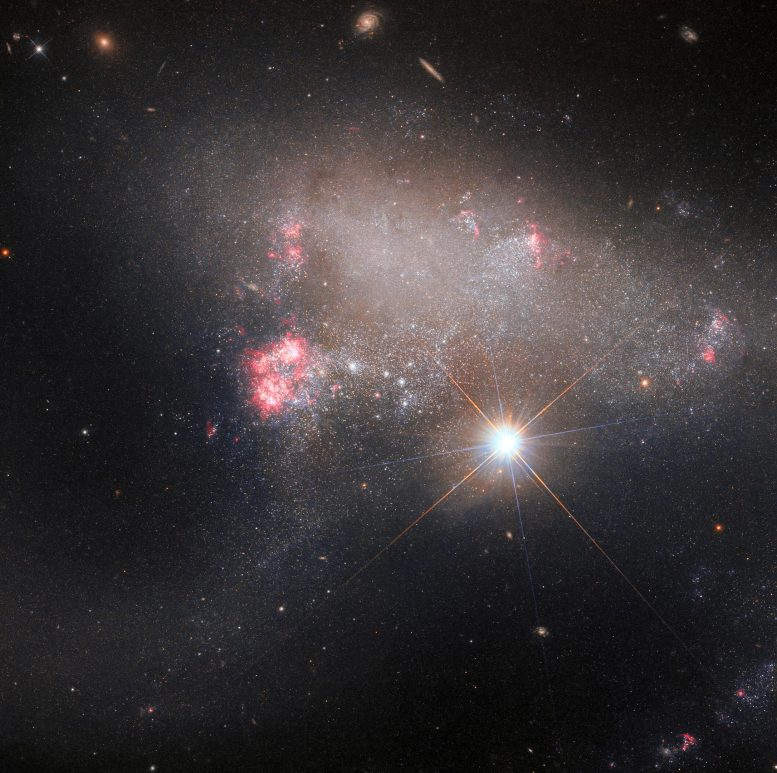 Irregular Galaxy Arp 263
