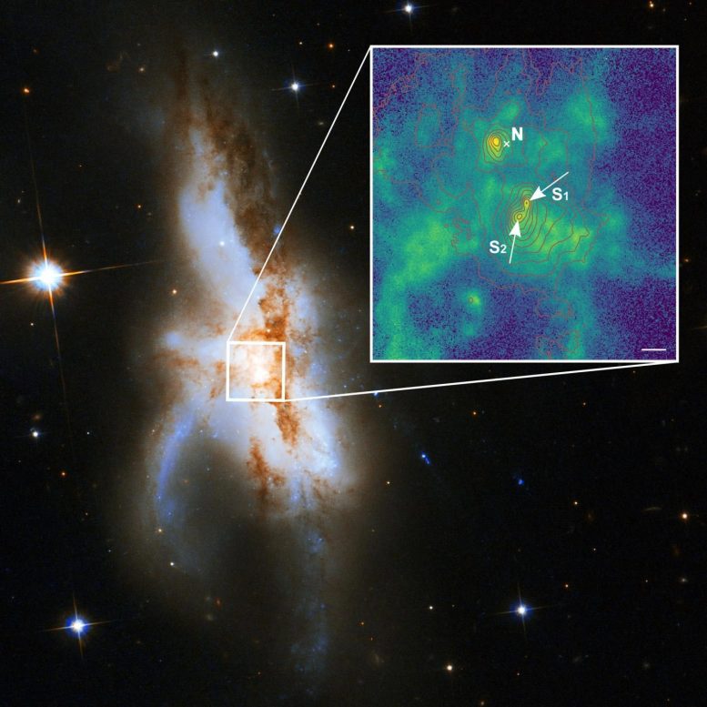 Irregular Galaxy NGC 6240