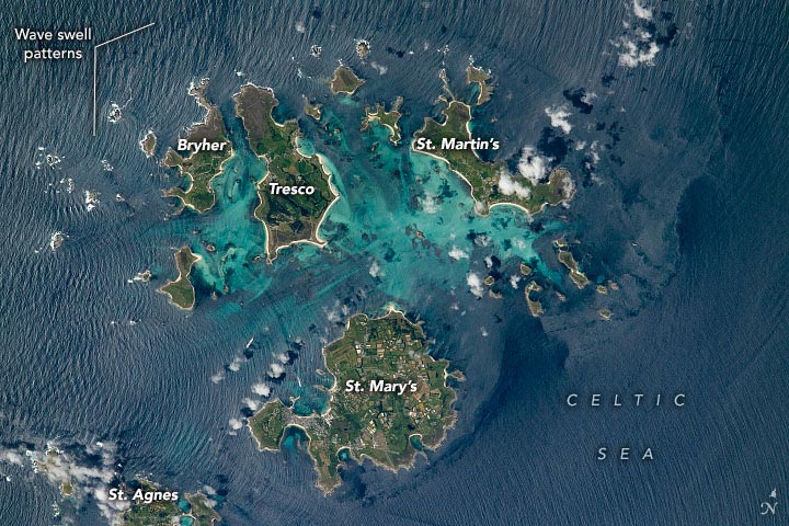 Isles of Scilly Annotated