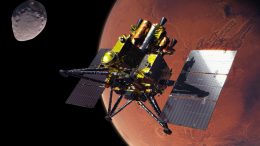 JAXA MMX Spacecraft at Mars