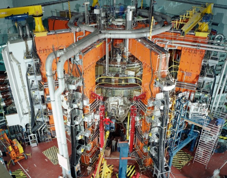 JET Magnetic Fusion Experiment