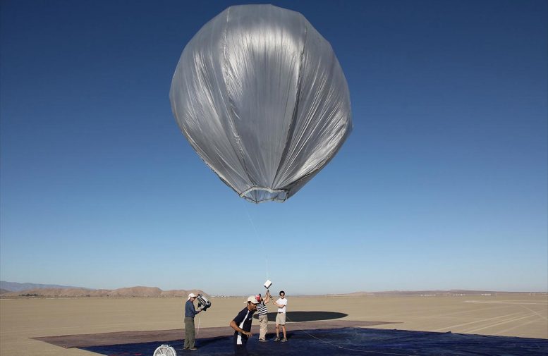 JPL Engineers Test Balloon
