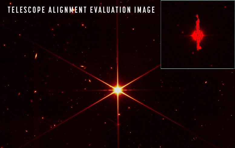 JWST Alignment Evaluation Image