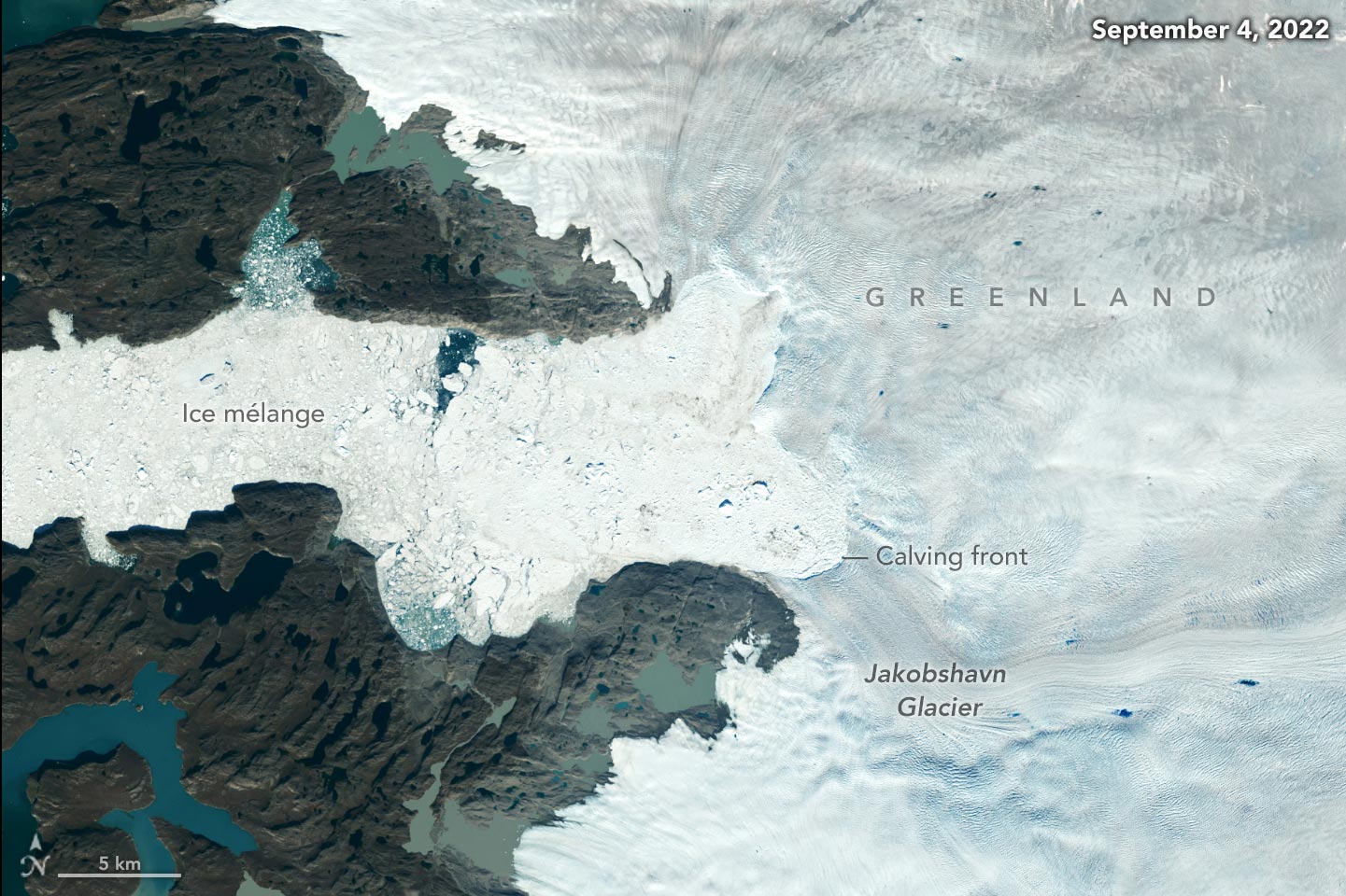 Temuan mengejutkan NASA tentang hilangnya es di Greenland