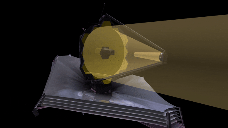 Webb House Telescope Will Use Spectroscopy to Examine Composition of Distant Galaxies