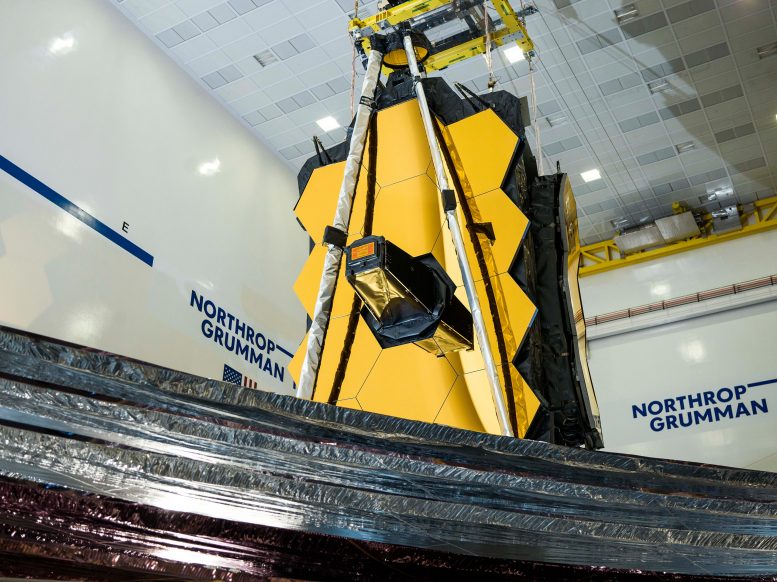 James Webb Space Telescope Sunshield Fully Deployed