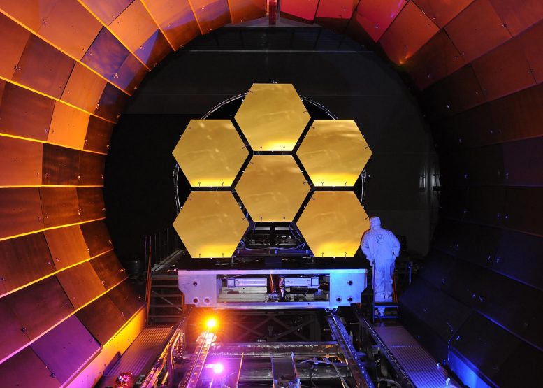 James Webb Telescope Mirror Cryogenic Testing