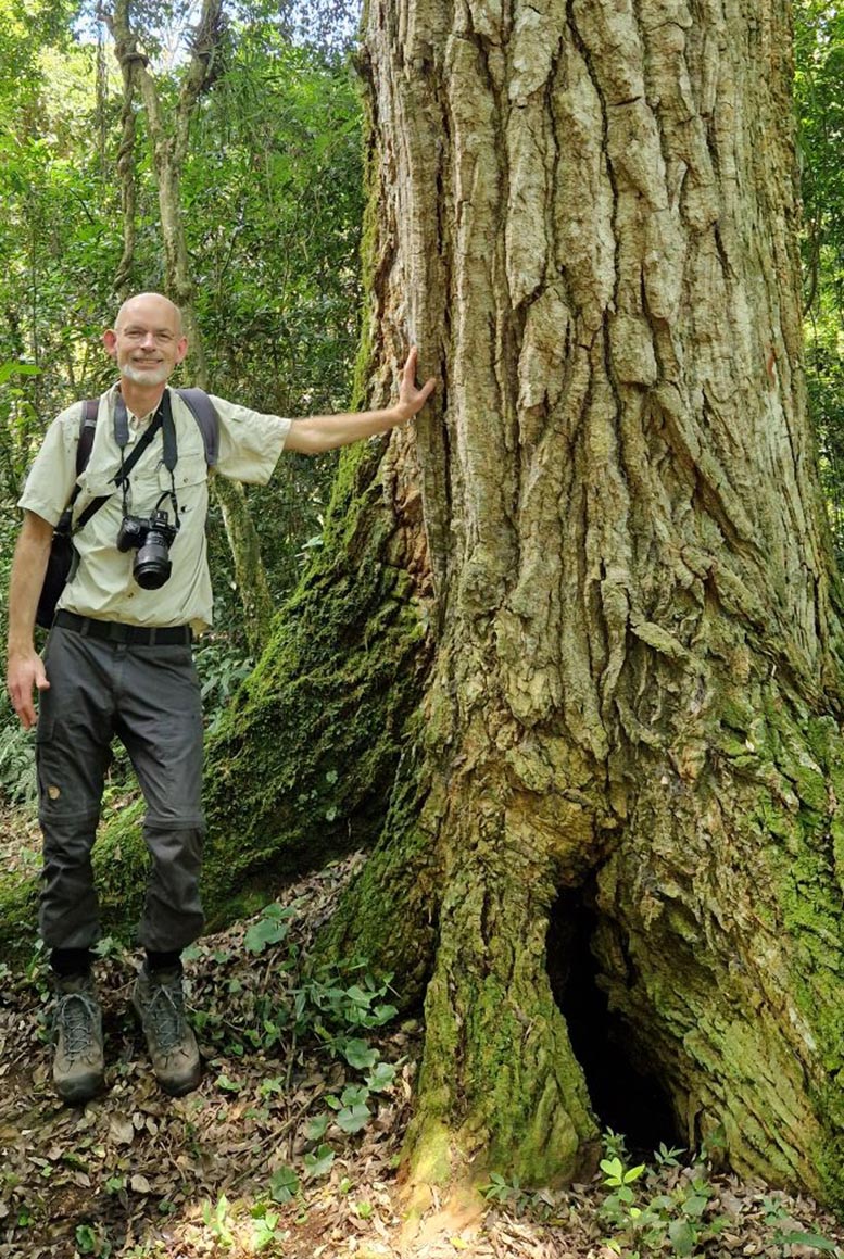 Jens Christian Svenning Next to a Tree