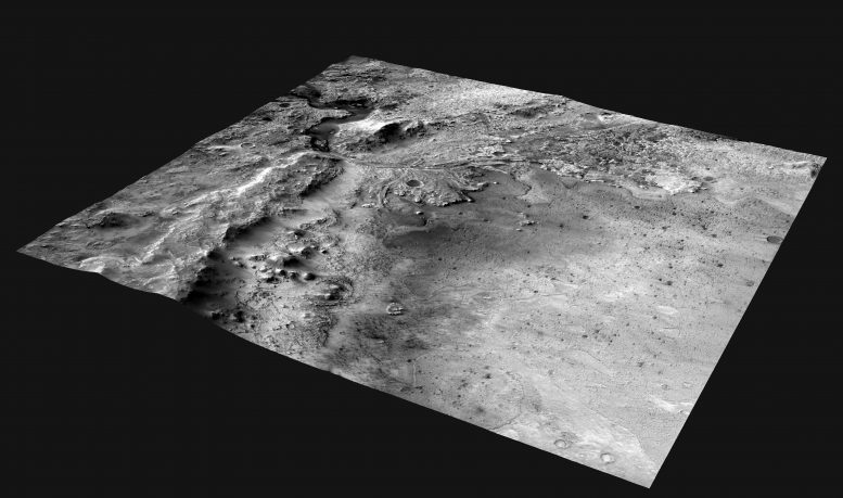Jezero Crater Mars 2020 Landing Site 1