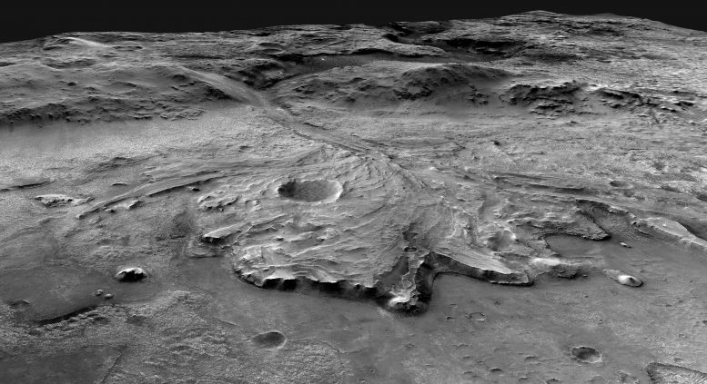 Jezero Crater Mars 2020 Landing Site 3
