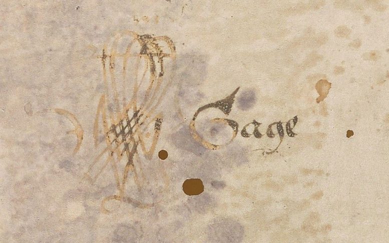John Gage’s Signature in Takamiya MS 20