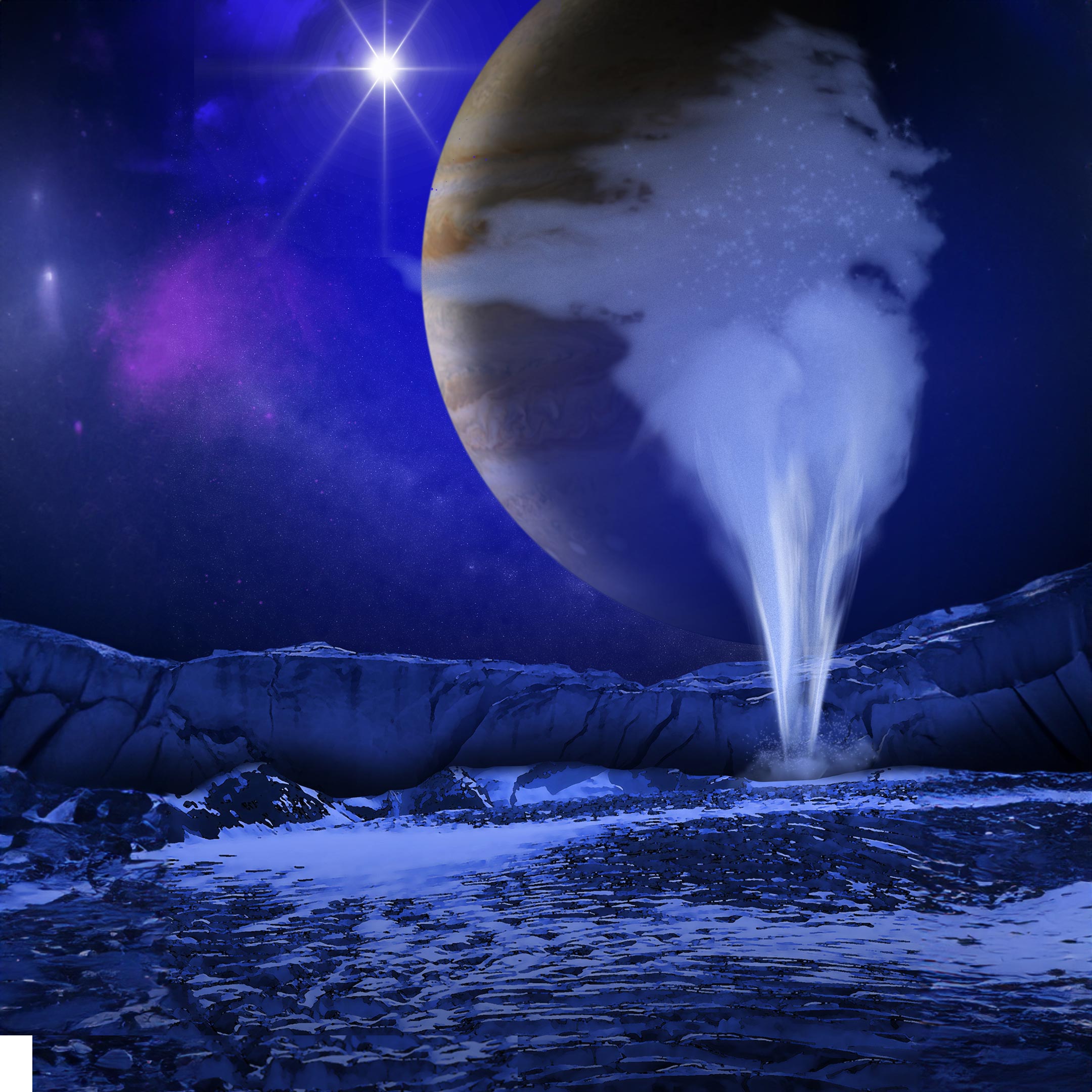 Life on Jupiter’s moon?  NASA’s Webb finds a carbon source on Europa’s surface