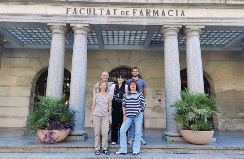 Juan Carlos Laguna, Patricia Ramírez, Roger Bentanachs, Marta Alegret and Núria Roglans