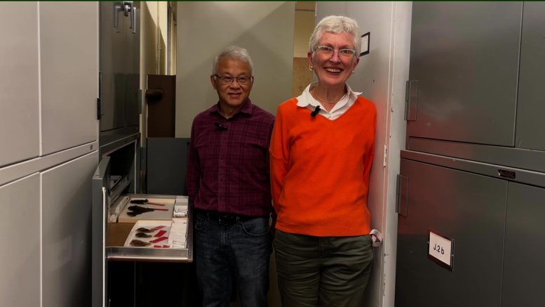 Judith Eger and Burton Lim