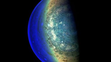 Juno Captures Breathtaking Image of Jupiter's Swirling Cloud Formations