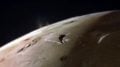 Juno Captures Io Spouting Off