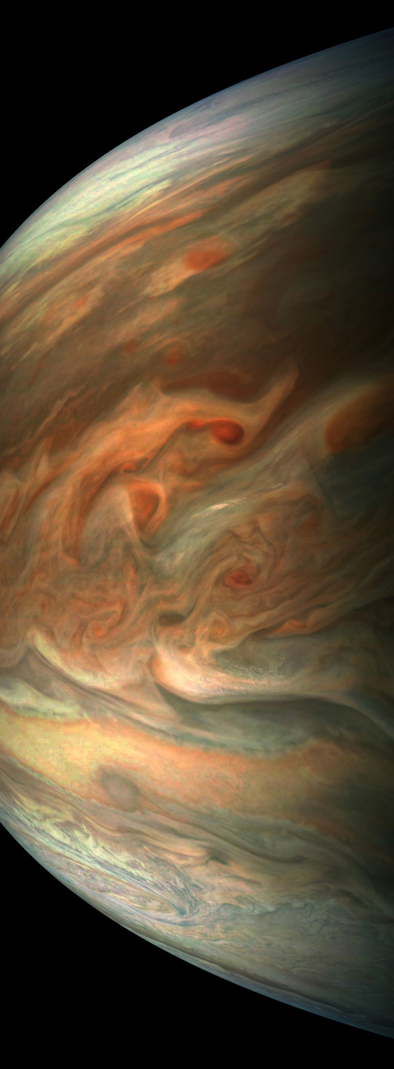 Juno Spacecraft Performs Its Eighth Flyby of Jupiter