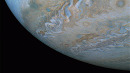 Juno Views Dolphin in the Jovian Clouds