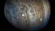 Juno Views Jupiter’s Stunning Southern Hemisphere